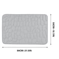 thumbnail image 2 of zanvin Memory Foam Bathroom Rugs,Soft Bath Mat, 31.5x19.7 Inch, 2 of 2