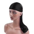 thumbnail image 2 of Foulard Long Léger Unisexe Décontracté Turban Couvre-Chef Bonnet de Chimiothérapie Turban Chapeau, 2 of 6