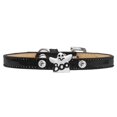 thumbnail image 1 of Candy Corn Charm Dog Collar Black Ice Cream Size 14, 1 of 1