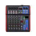 thumbnail image 1 of 99DSP  Mixer DJ Console - 2 Mic/Line Inputs MP3/USB I/O EQ & Delay Effects 20Hz-30KHz ,Smart Fader, 1 of 6