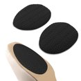 thumbnail image 3 of Shoes Grip Pad, Prevent Slip Round Toe Safe Self Adhesive Wearable Stick Sole Protector  For High Heels For Men Black,Khaki, 3 of 8
