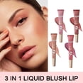 thumbnail image 3 of Fard à Joues Liquide Longue Tenue Naturel Imperméable Fard à Joues Visage Léger Coréen Doux Y1Y5, 3 of 8