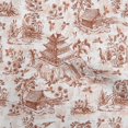 thumbnail image 1 of oneOone Georgette Viscose Maroon Fabric Asian Japanese Pattern Fabric For Sewing Printed Craft Fabric By The Yard 42 Inch Wide, 1 of 4