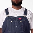 thumbnail image 2 of Dickies Mens Indigo Bib Overalls, 32W x 32L, Indigo Blue, 2 of 4