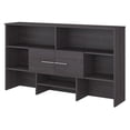 thumbnail image 1 of Pemberly Row Modern 72W Desk Hutch in Storm Gray - Engineered Wood, 1 of 7