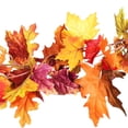 thumbnail image 4 of Holiday Simulation Maple Leaf Rattan Stair Door Decoration Garden Home Decoration Door And Window Decoration Wall Decoration, Czzoypi 2025 Holiday Simulation Maple Leaf Rattan, 4 of 7