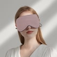 thumbnail image 4 of FSTDelivery Satin Both Sides Sleep Eye Mask - 1Pcs Silk Like Sleeping Masks Warm And Cool Double-Sided Available Blindfold Eye Mask Lightweight Night Eyeshade, Christmas Birthday Gifts for Women, 4 of 8
