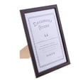 thumbnail image 1 of A4 Size Wooden Frame for /Certificate/Photo// Picture /Documents- coffee, 1 of 8
