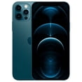 thumbnail image 2 of Refurbished Apple iPhone 12 Pro Max - Carrier Unlocked - 128 GB Pacific Blue (Refurbished), 2 of 5