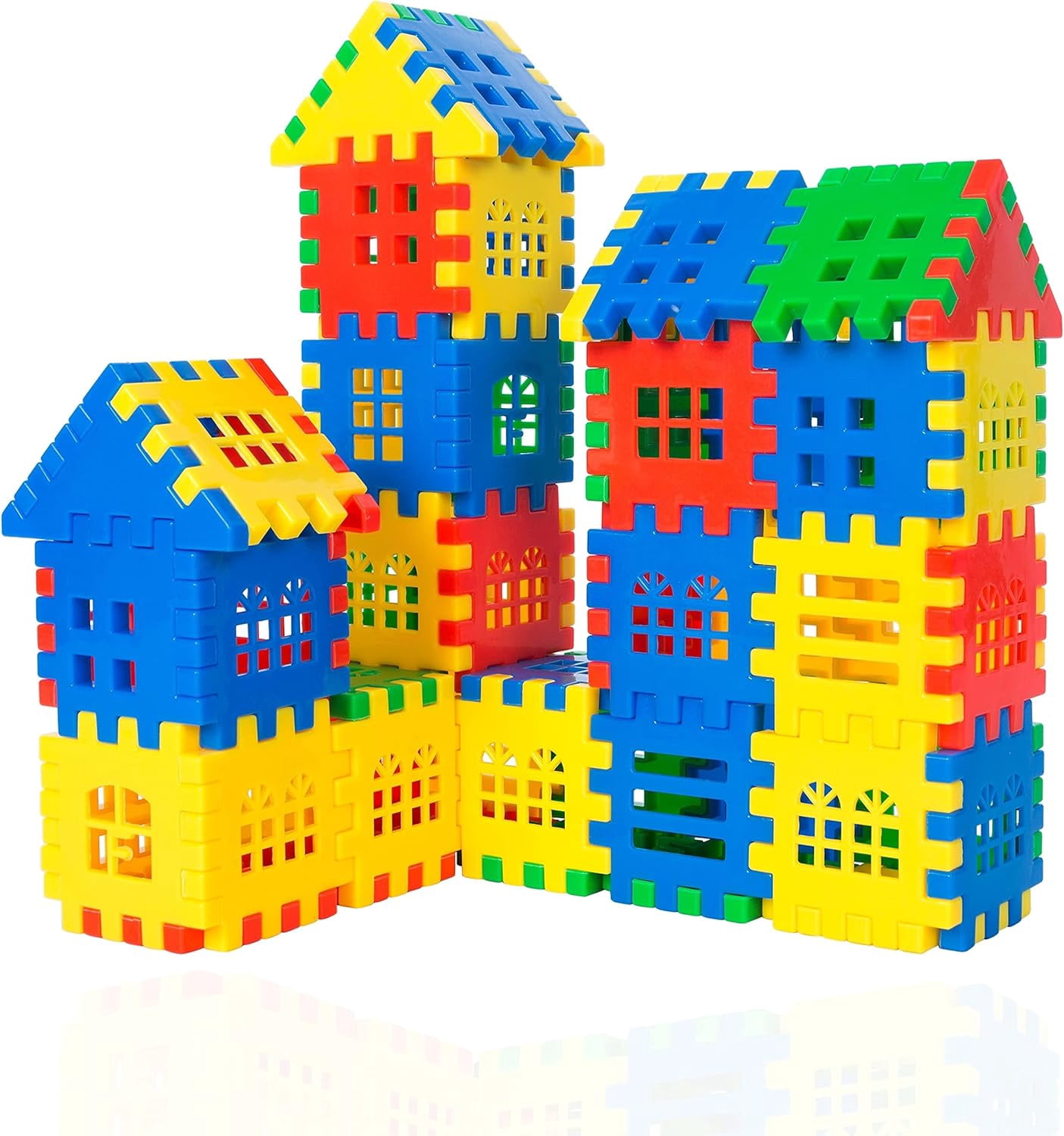 Interactive Kids Toys, Building Blocks for Toddlers & Kids, Promotes Counting & Sorting Skills, Enhances Color Recognition, Safe & Non-Toxic for Children