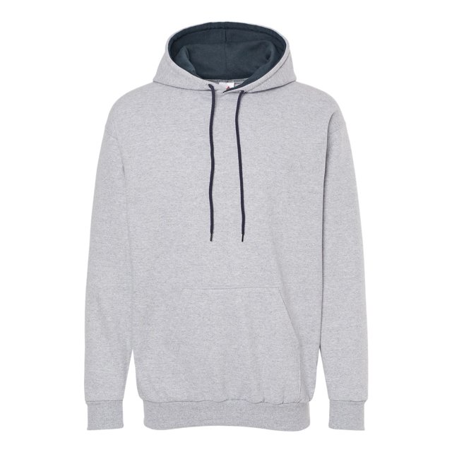 King Fashion KF9041 Two-Tone Hooded Sweatshirt