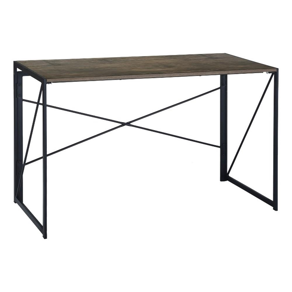 Homycasa 47 inch Home Office Desk Computer Writing Study Table Black