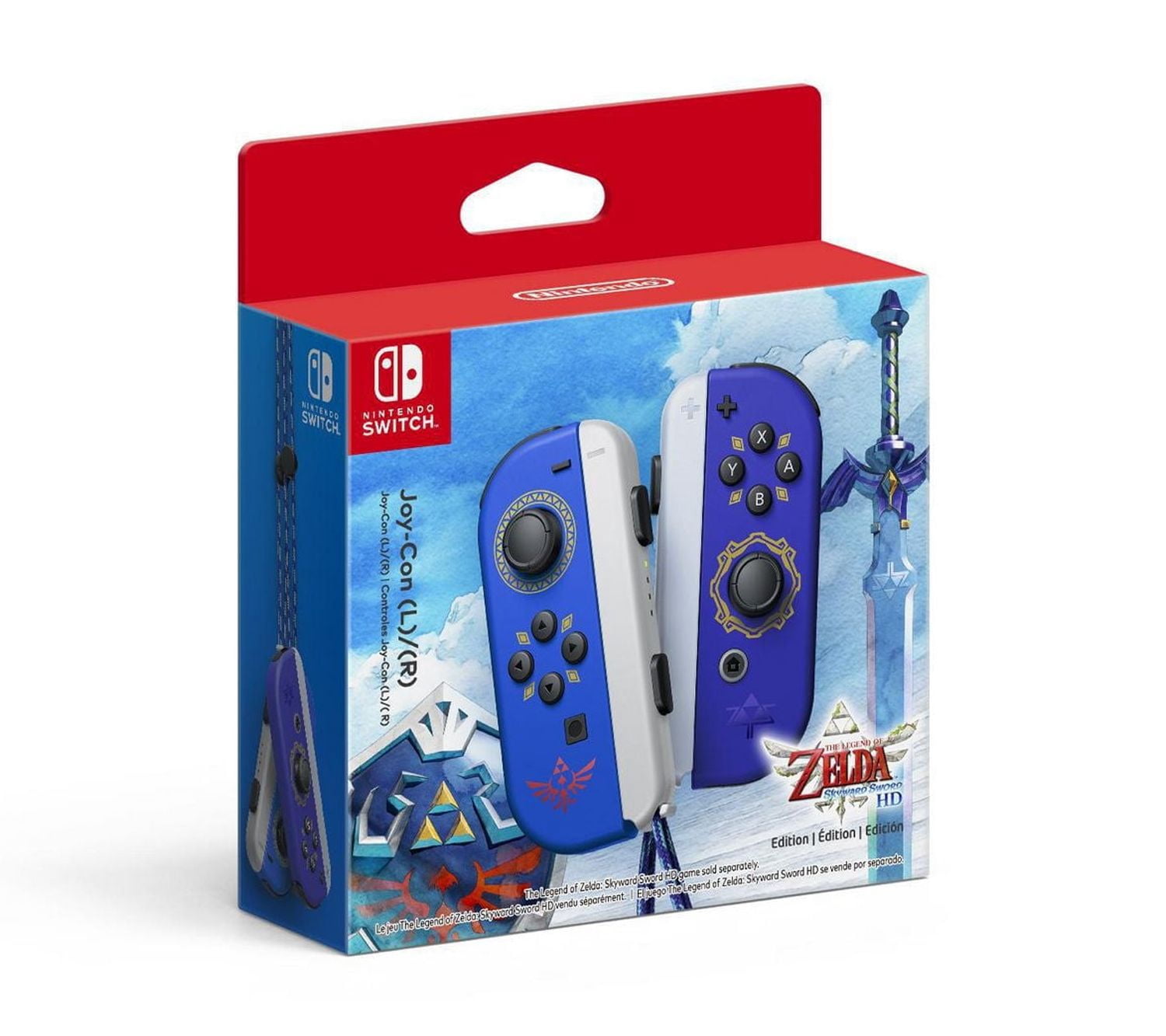 Jeu Video Joy-Con™  (L)/(R) - The Legend of Zelda™: Skyward Sword HD Edition pour (Nintendo Switch)