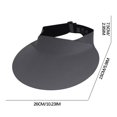 thumbnail image 4 of Birdeem Traceless Sun Hat Foldable Large Sun Hat Women Travel All-Matching Net Red Sun Hat, 4 of 10