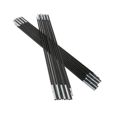 Mât de Tente Extérieur en Fibre de Verre Bâche en Fibre de Verre pour Mât de Randonnée Bâche de Tente Légère Ensemble de Mât pour Randonnée Camping 2 Mâtx 6 Sections Chacun B