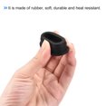 thumbnail image 4 of Unique Bargains Support à Oeillets en Caoutchouc Dia 1-5/16 Pieds (33,3 mm) Rond Type T pour Protection de Fil, Lot de 4, 4 of 5
