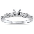 thumbnail image 1 of 1/3ct Diamond Engagement Semi Mount Ring Setting 14K, 1 of 4