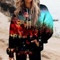 thumbnail image 1 of MesaSe Halloween Femmes de la Mode Quotidienne Polyvalent Décontracté Sweat à Manches Longues Imprimé Top Sweat-Shirt, 1 of 5
