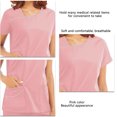 thumbnail image 2 of <p>Surgical Uniform Surgical Nurse Uniform Top Short Sleeve 2 Pockets Breathable Comfortable For Hospital Operating Room</p>, 2 of 7