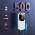 thumbnail image 3 of MP3 Player with Bluetooth 5.4, Portable Music Player with HiFi Speaker Voice Recorder 1.8" Screen,128G White, 3 of 8