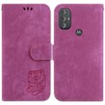thumbnail image 2 of Compatible with Motorola Moto G Power 2022 Embossed Cute Tiger Flip Folio Wallet Case Card Pocket Holder Cover, 2 of 5