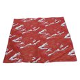 thumbnail image 2 of Housse de Lit pour Chat, Tissu Oxford Résistant à la Saleté Confortable pour Animal de Compagnie Vague Rouge, 2 of 8