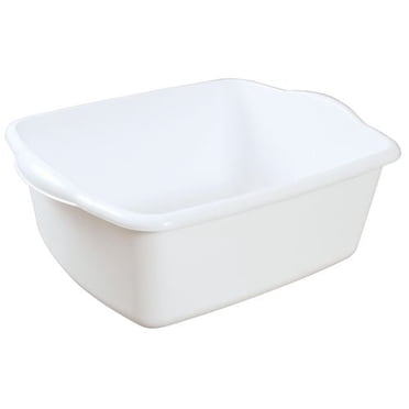 Sterilite 11.4 Liter White Dishpan