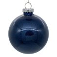 thumbnail image 1 of Vickerman N211531 Boule Transparente Pailletée Bleu Minuit de 6 Po - 4 par Sac, 1 of 1