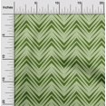 thumbnail image 2 of oneOone Polyester Spandex Forest Green Fabric Chevron Sewing Material Print Fabric By The Yard 56 Inch Wide, 2 of 4