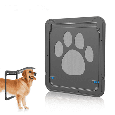 Porte Moustiquaire pour Animaux Porte Coulissante pour Chien Porte Verrouillable pour Chat Fermeture Magnétique Automatique Porte Moustiquaire pour Toutou