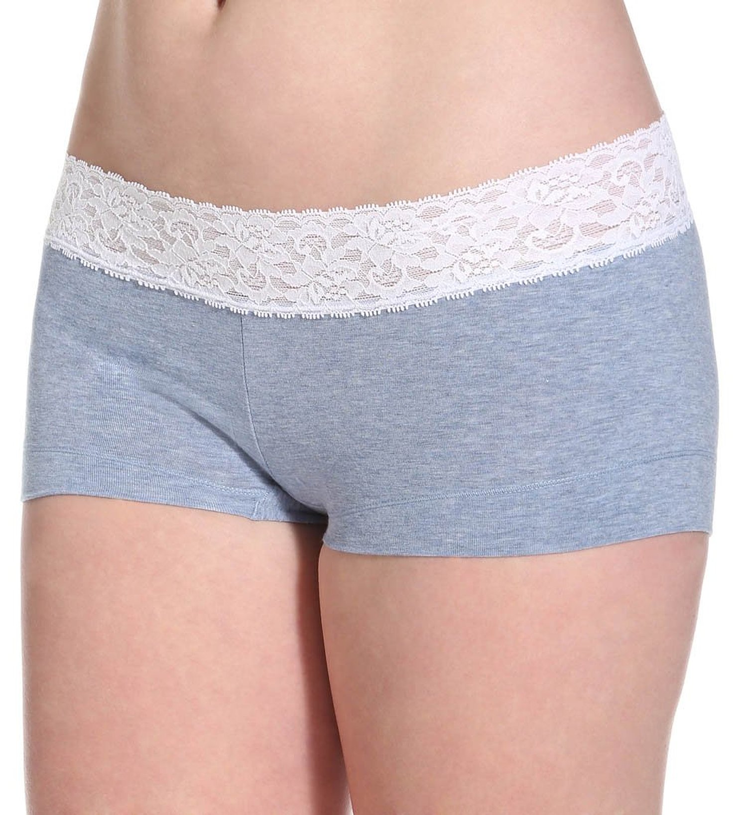Maidenform Womens Cotton Dream Boyshort With Lace - Best-Seller, 9