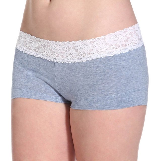 Maidenform Shorty en Coton pour Femmes avec Dentelle - Article à Succès, 5
