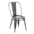 thumbnail image 4 of Chaise de salle à manger en métal Heavenly Collection, ENSEMBLE DE 2, 4 of 7