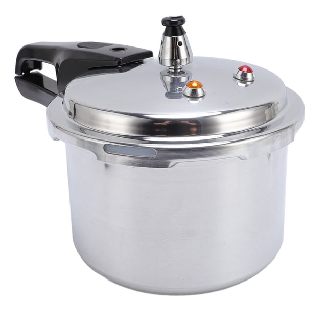 Large Capacity Pressure Cooker with Aluminium Alloy, Fast Cooking Pot, Pressure Canning Pot Cooker for Gas Stoves, Electric Induction Cookers, and Flat Top Stoves