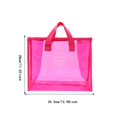 thumbnail image 3 of Sac Fourre-Tout Transparent à la Mode pour Équipement de Natation de Plage et Rangement Portable de Vêtements, 3 of 5