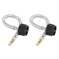 thumbnail image 1 of 1 Pair RV Propane Hose Copper Type 1 Connection for RV Car 30.4X1.4in, 1 of 8