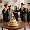 thumbnail image 3 of Graduation Cake Toppers Decorations For Party Desserts Baking Supplies Sweet Celebration Insert, 3 of 4