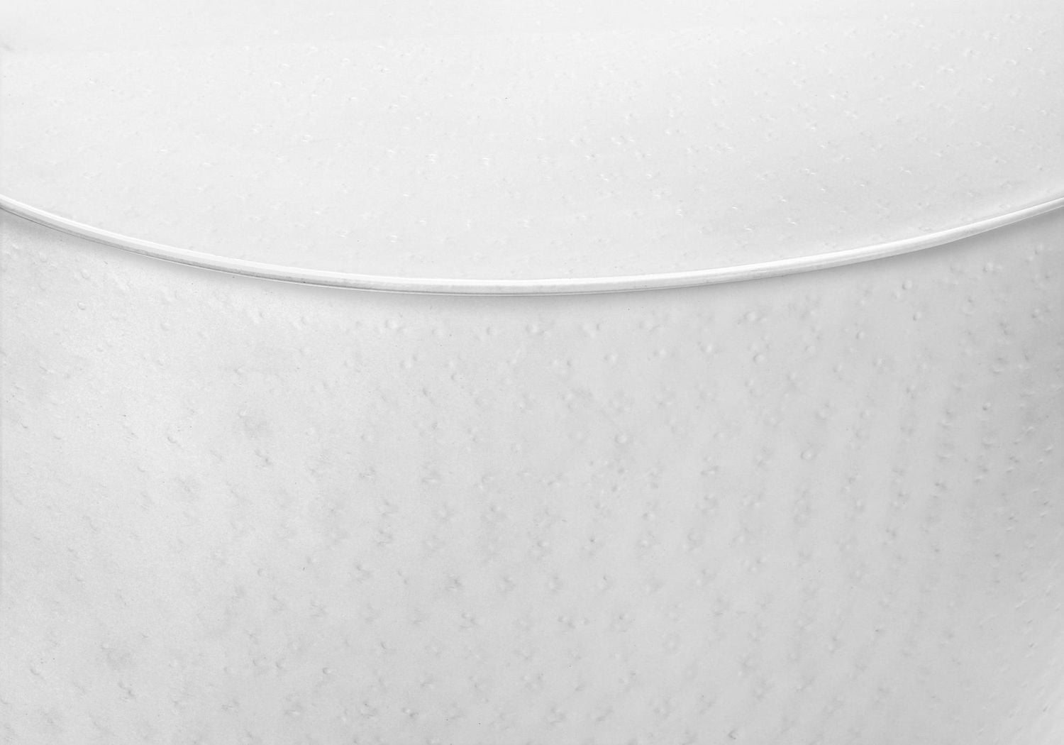 Monarch Specialties Table D'appoint, Tambour, Coté, Bout, Table De Nuit, Lampe, Salon, Chambre À Coucher, Métal Blanc, Contemporain, Moderne