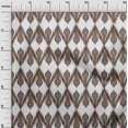 thumbnail image 2 of oneOone Silk Tabby Fabric Chevron Ikat Fabric Prints By Yard 42 Inch Wide, 2 of 4