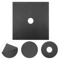 thumbnail image 1 of Luxshiny 4pcs Gas Hob Covers Cooktop Cover Black Non-stick Homeowners, 1 of 8