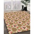 thumbnail image 3 of Ahgly Company Tapis d'Intérieur Rectangulaires Transitionnels Rouges Lavables à la Machine, 8 Pieds x 10 Pieds, 3 of 7
