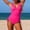 Hot Pink, variant on Womens Swimsuits Sevevn Women's One Piece Swimsuit Deep V Sleevess Tummy Control Monokini Swimsuits Flattering Bathing Suits XL