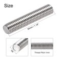 thumbnail image 3 of Unique Bargains Tige Entièrement Filetée M6 x 30 mm en Acier Inoxydable 304, Filets à Droite, Lot de 5, 3 of 4
