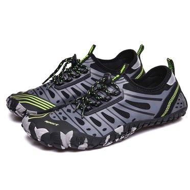 PEONAVET Chaussures Aquatiques Pieds Nus Chaussettes de Yoga Aqua Séchage Rapide Plage Natation Surf Chaussures pour Femmes Hommes