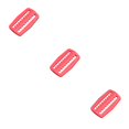 thumbnail image 1 of braveheart Buckle Colourful Lightweight Wear-resistant Waterproof Overall Clasp Replacement Easy Installment Distinctive Design Belt Clip Pink 3Set, 1 of 6