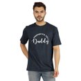 thumbnail image 1 of Inkmeso Men's Graphic Printed Promoted To Daddy€ Tshirt Crew Neck Tee For First Time Daddy, 1 of 7