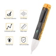 thumbnail image 4 of Electrical Test Pen, FLUKE Mini Handheld Electrical Test Pen Non-contact Voltage Tester High Precision Voltage Detecting Tool 200~1000V AC Voltage Detection Sound & Light Alarm, 4 of 8