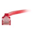 thumbnail image 2 of C2G Câble Ethernet de Réseau Cat6a Sans Accroc Non Blindé (UTP) de 6 Pi - Câble de Patch - RJ-45 (m) vers RJ-45 (m) - 6 Pi - UTP - CAT 6a - Moulé, Sans Accroc, Échoué - Rouge, 2 of 4