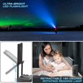 thumbnail image 2 of 2X Emergency Radio Hand Crank Radio Multi-Function AM/FM/NOAA Solar Hand Crank Emergency Radio SOS Alarm 4000mah Gray, 2 of 7