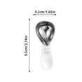 thumbnail image 2 of Cuillère Doseuse de Café en Acier Inoxydable Cuillère à Table Précise Outil pour Poudre de Café Moulu et Ingrédients Secs, 2 of 6
